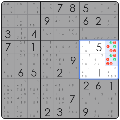 sudoku game board